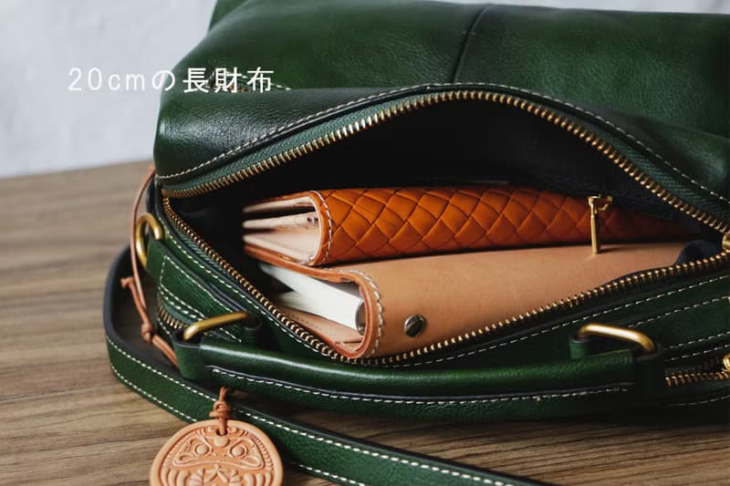 手染め2Wayバッグ レディース 本革 ショルダーバッグ ハンドバッグカジュアル通勤バッグ斜め掛け 緑色