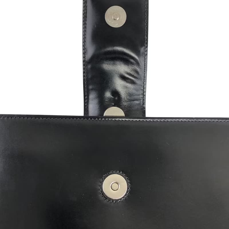 【 日本直送　名牌中古包 】CELINE セリーヌ クラッチバッグ ブラック ガンチーニ ステッチ レザー vintage ヴィンテージ オールド bktsdk