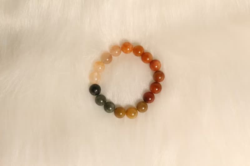 漸層系彩兔毛水晶.漸層款濃郁色