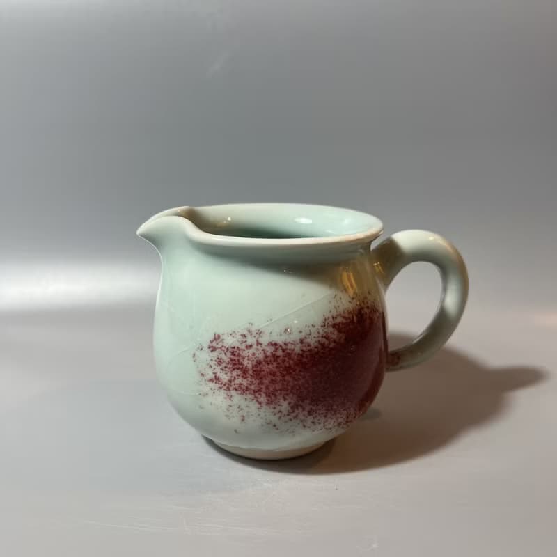 溫潤天青銅紅正把茶海 / 極品青瓷 / 小平凡手作