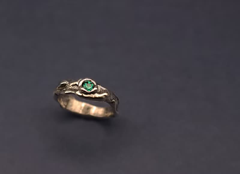 療癒系列-小雲紋施華洛世奇925銀戒