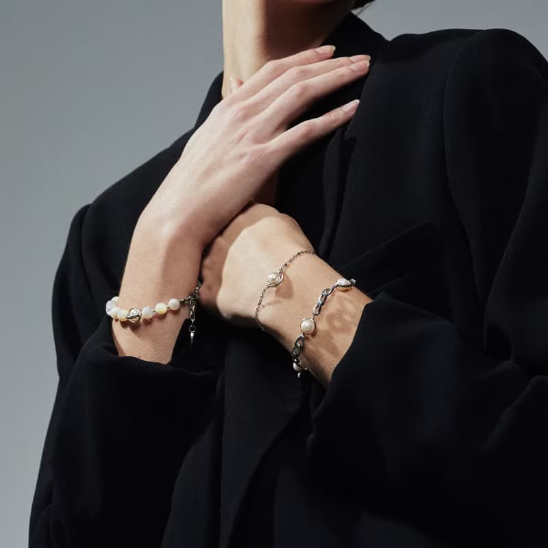 波賽頓不鏽鋼珍珠手鍊 Poseidon stainless steel pearl bracelet