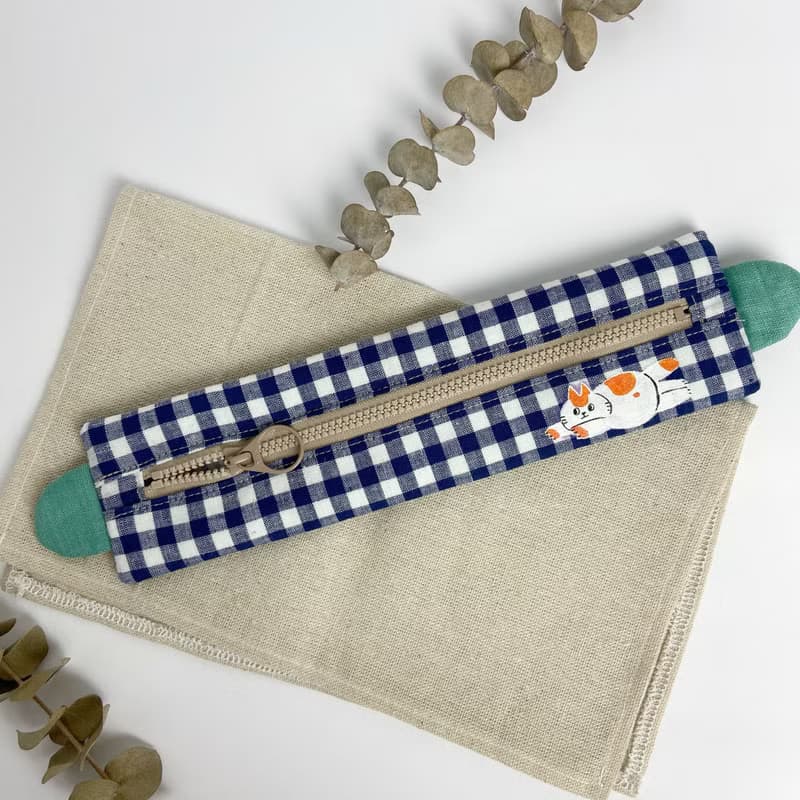 不想努力/餐具袋(筆袋)/橘白貓版本