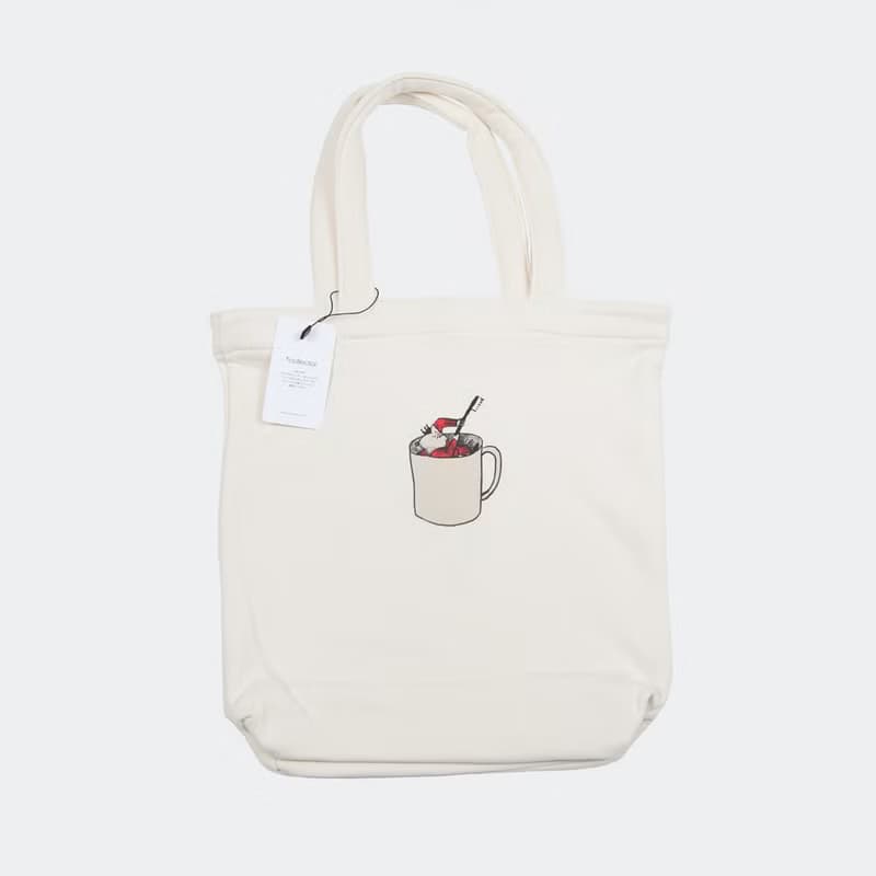 ブックキングの歯磨き　スウェットトートバッグ　Tcollector