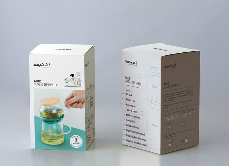 【母親節快樂】魔法泡茶AIRO第三代 氣壓密封耐熱玻璃功夫茶具