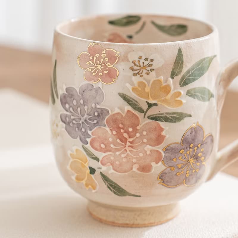 春櫻馬克杯 /俊山窯