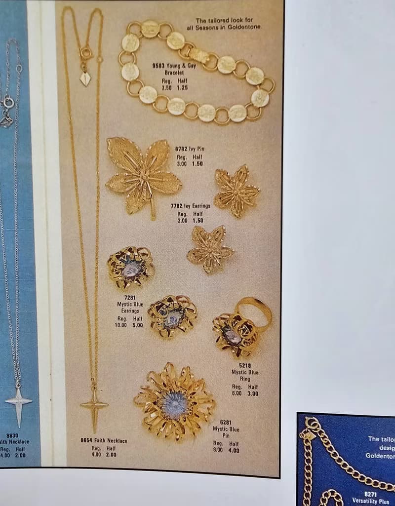 1959年SARAH COV金花紋手鍊/復古珠寶首飾/美國西洋古董