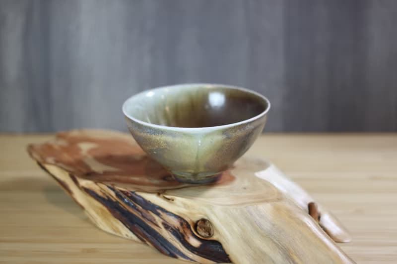 【送禮好物】120ml 天目釉 柴燒茶杯 鶯歌名家葉敏祥手工作品