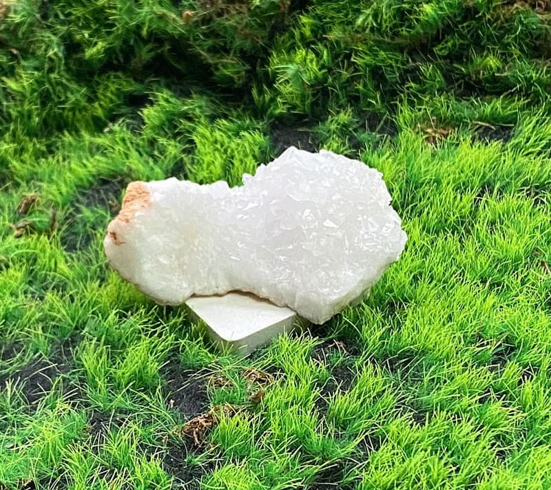 天然原礦可愛冰雪瑪瑙白晶簇 消磁淨化 療癒 開運 淨化 原礦
