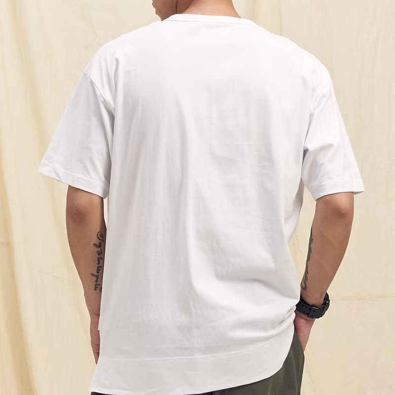 夏日亨利T 中性T恤 /簡約款式/純棉材質/素T/情侶/禮物