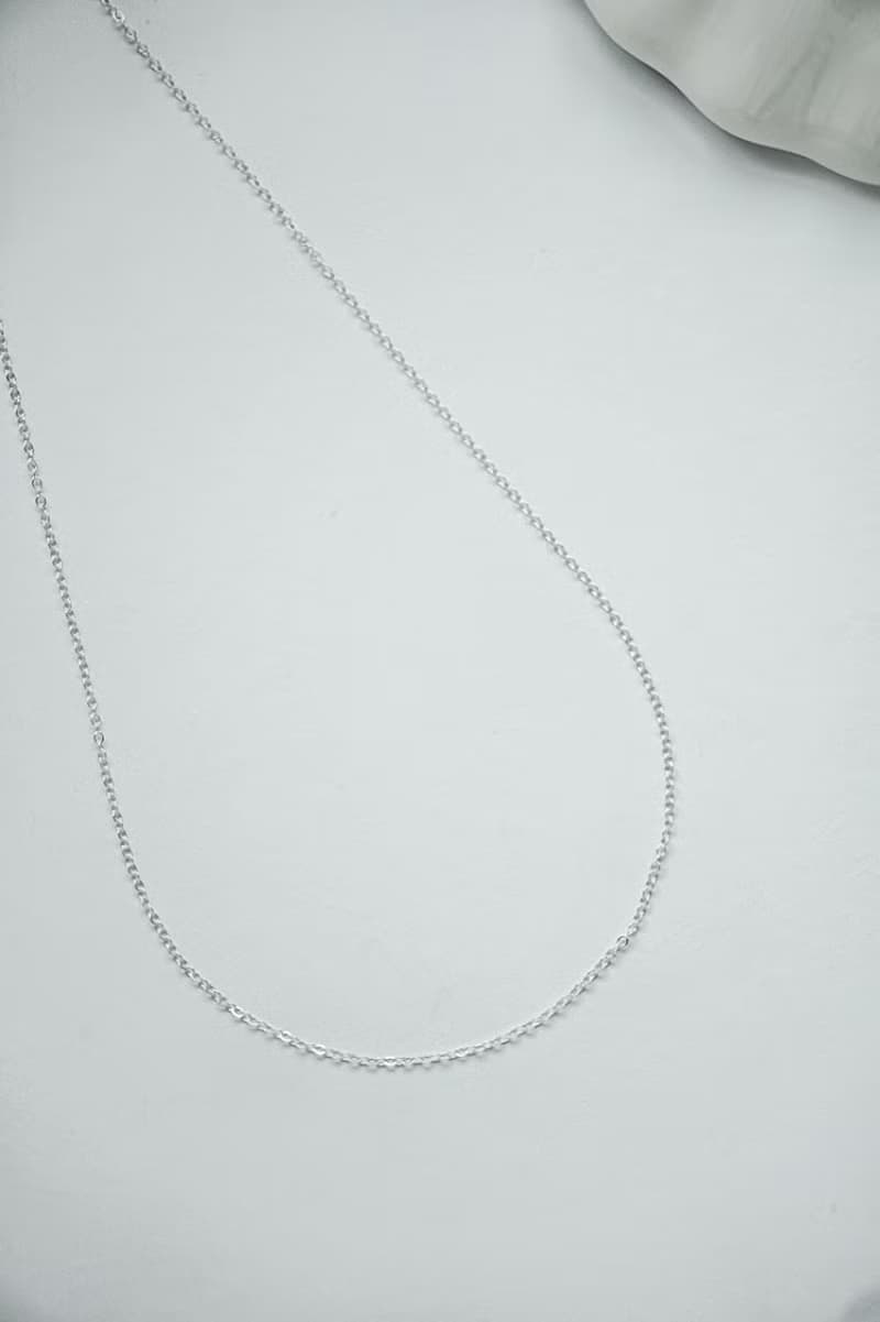 CABLE 無感細閃項鍊-單層/雙層 SV925/14KGF 1.3mm