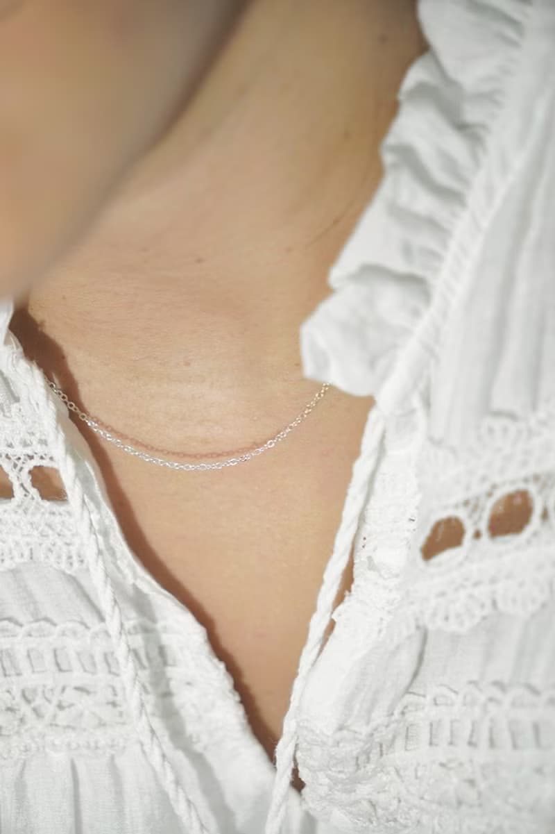 CABLE 無感細閃項鍊-單層/雙層 SV925/14KGF 1.3mm