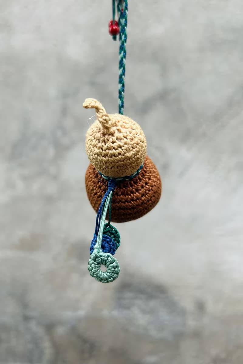 春秋手作 | 鉤織 雙色 葫蘆 掛飾 擴香 帝王砂 | 現貨 選色