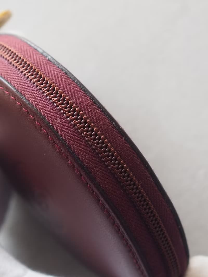 Cartier カルティエ マストライン コインケース ボルドー レザー ヴィンテージ