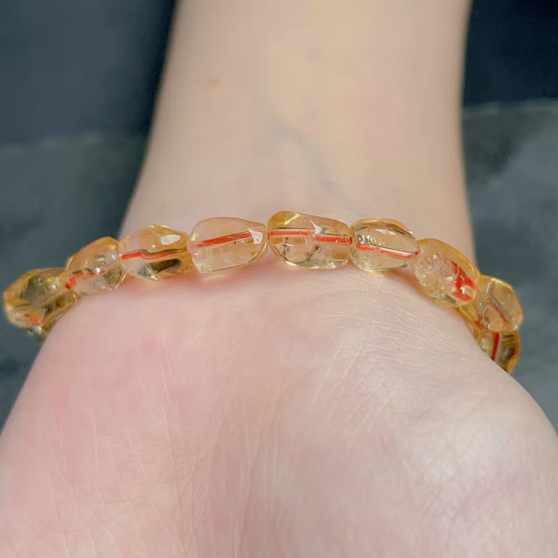 天然黃水晶手鏈| 天然水晶 | 送禮