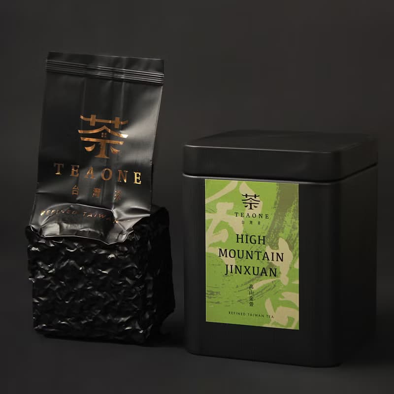 【TeaOne I 原葉茶罐】高山金萱茶 High Mt. Jinxuan【75g/罐】