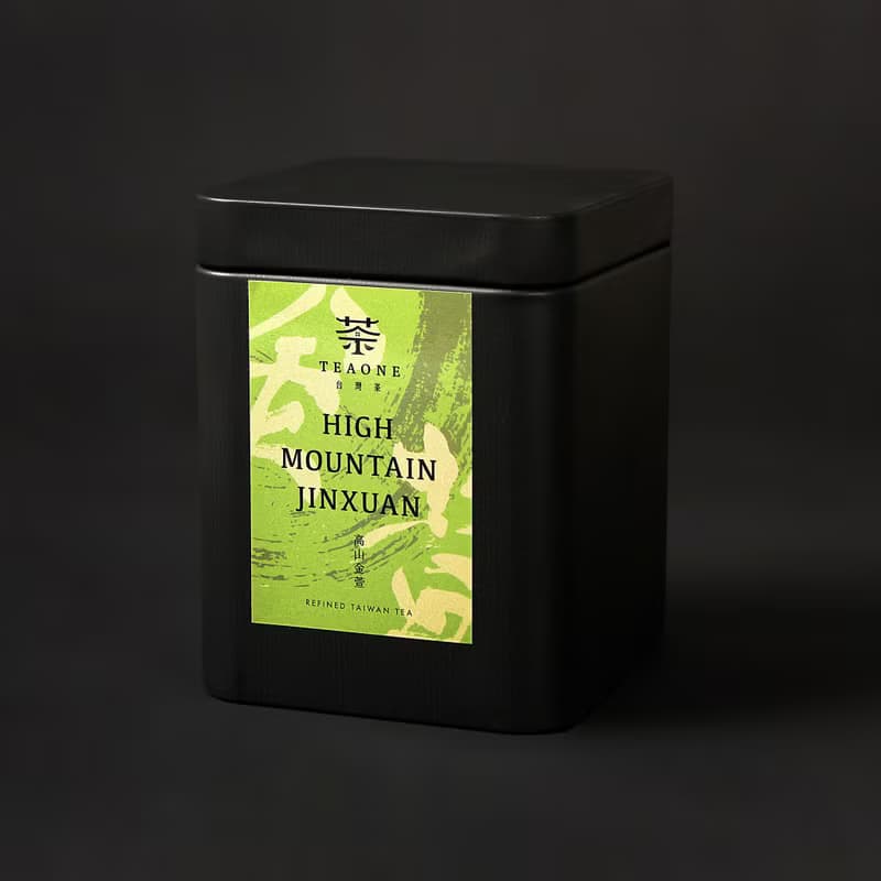 【TeaOne I 原葉茶罐】高山金萱茶 High Mt. Jinxuan【75g/罐】