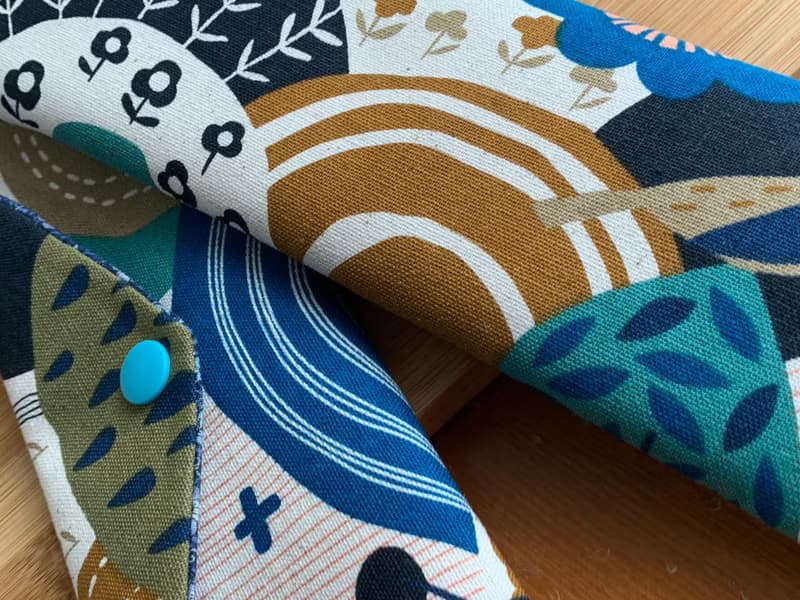 文青風環保筷袋  童話 咖  手作餐具袋.交換禮物.