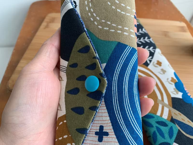 文青風環保筷袋  童話 咖  手作餐具袋.交換禮物.