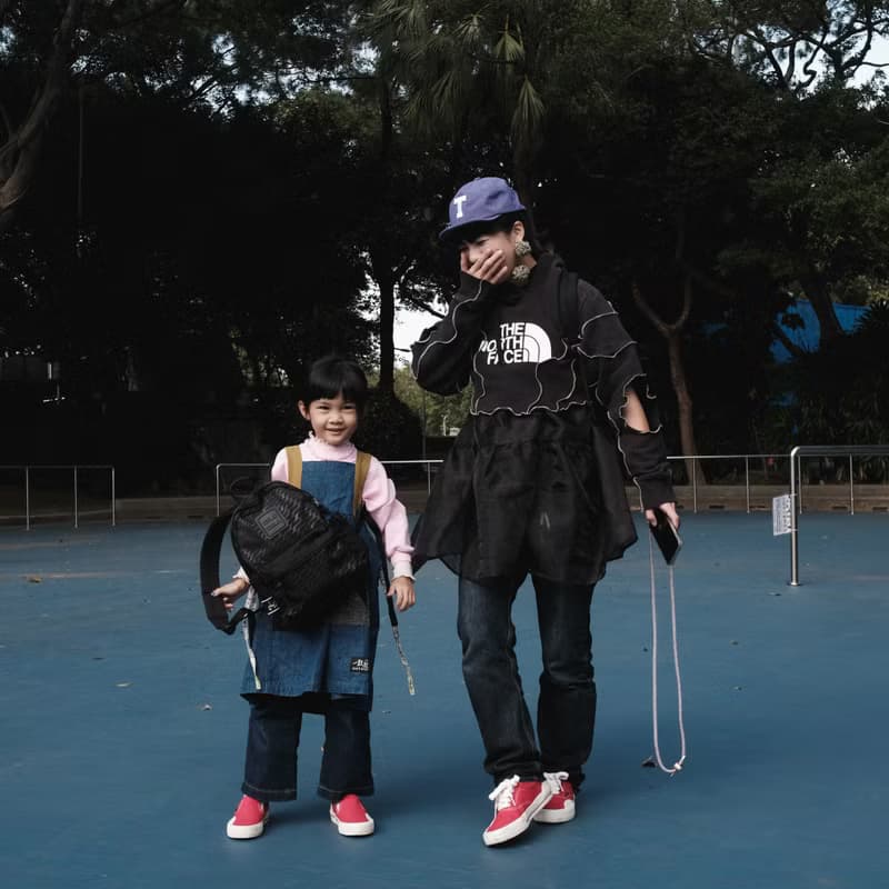 CILOCALA × oddCIRKUS 亮彩尼龍防潑水後背包 / 黑色