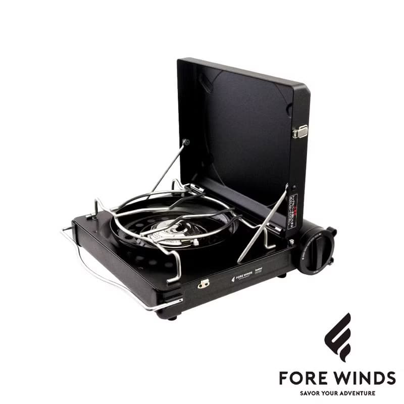 【Iwatani岩谷】Forewinds手提式磁式瓦斯爐-消光黑