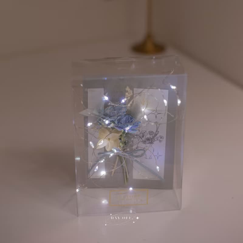 DAY OFF愉快假期 母親節卡片 乾燥花 康乃馨 母親節禮盒 燙金卡片