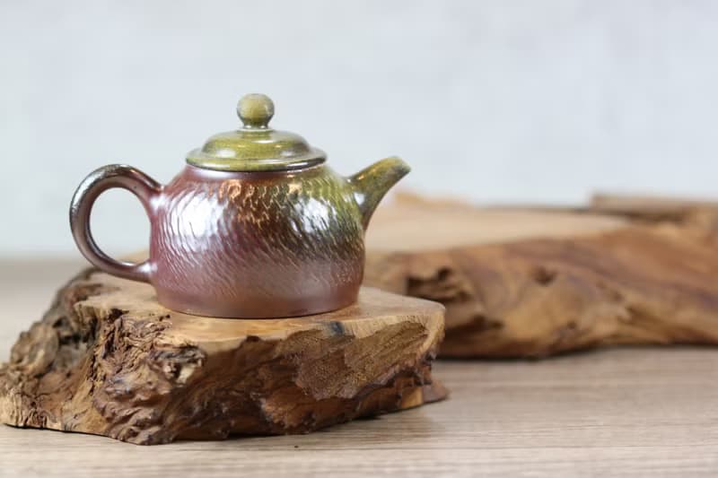【送禮好物】160ml 天然落灰 柴燒茶壺 鶯歌名家葉敏祥手作