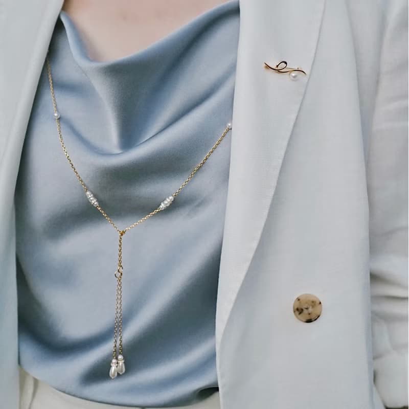 流線優雅 / Julia Brooch