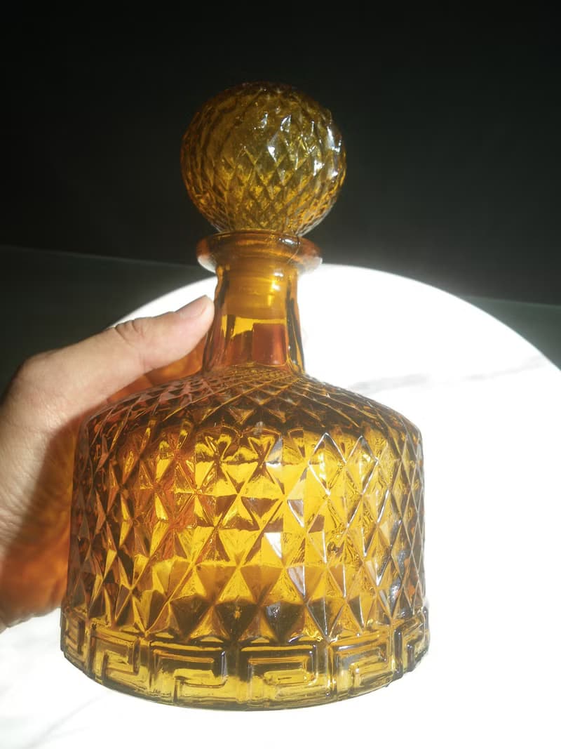 【老時光 OLD-TIME】早期台灣製玻璃酒瓶酒杯組