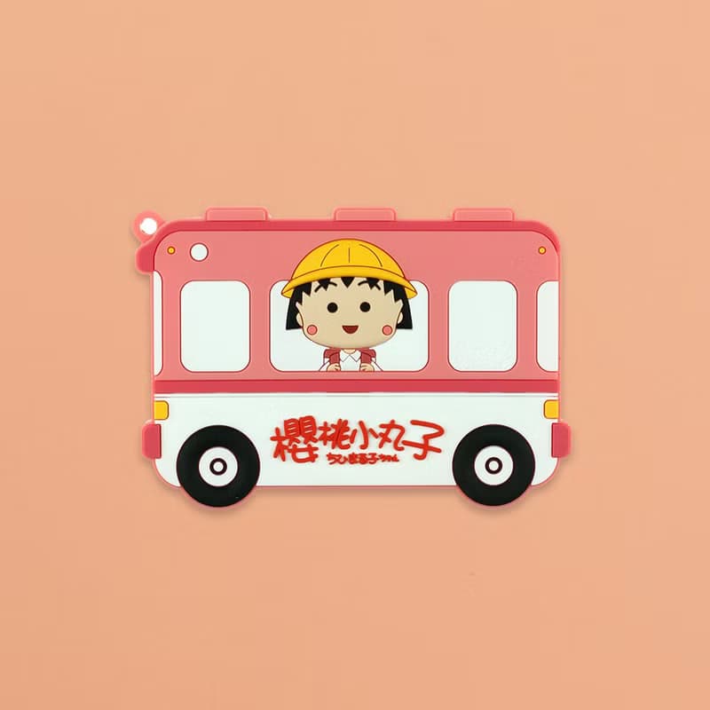 【櫻桃小丸子】 官方授權造型卡套  悠遊卡套  卡通卡套