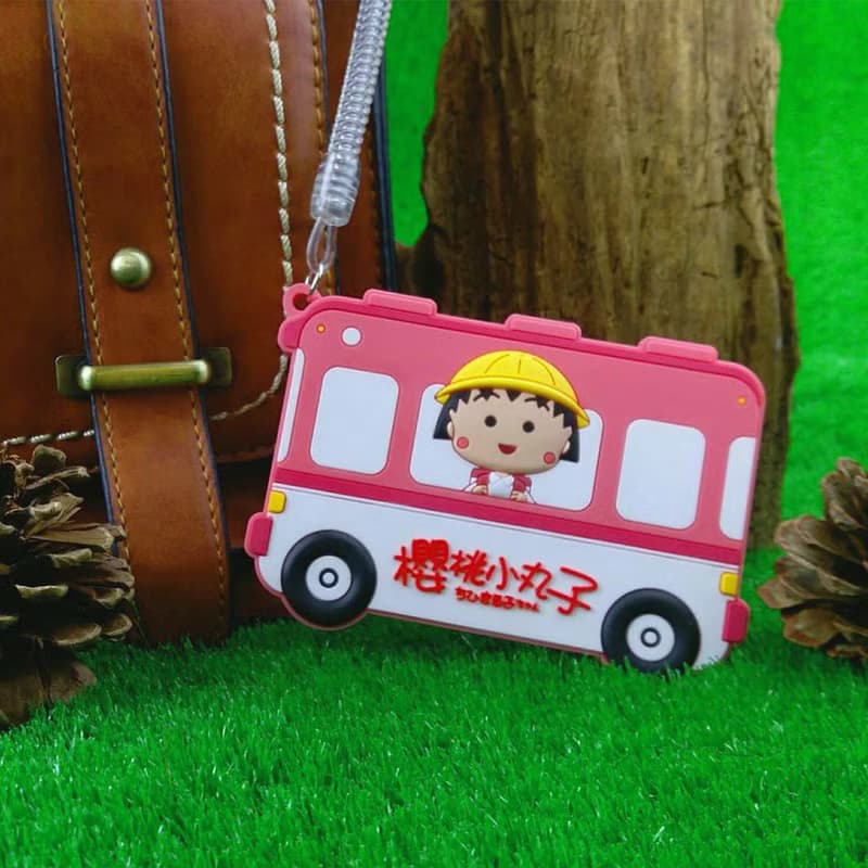 【櫻桃小丸子】 官方授權造型卡套  悠遊卡套  卡通卡套