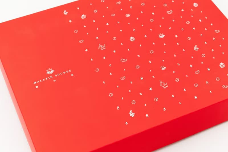 甜宇宙 GALAXIE SUCRÉE燙銀大紅禮盒(六入)