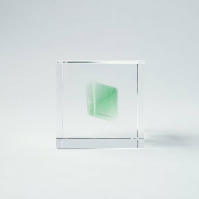 Sola cube Mineral礦石立方塊 螢石_掌心內的光