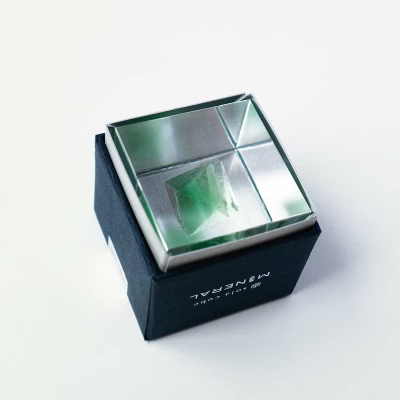 Sola cube Mineral礦石立方塊 螢石_掌心內的光