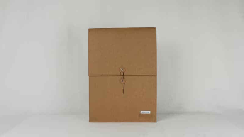 craft leather laptop pouch ver.3