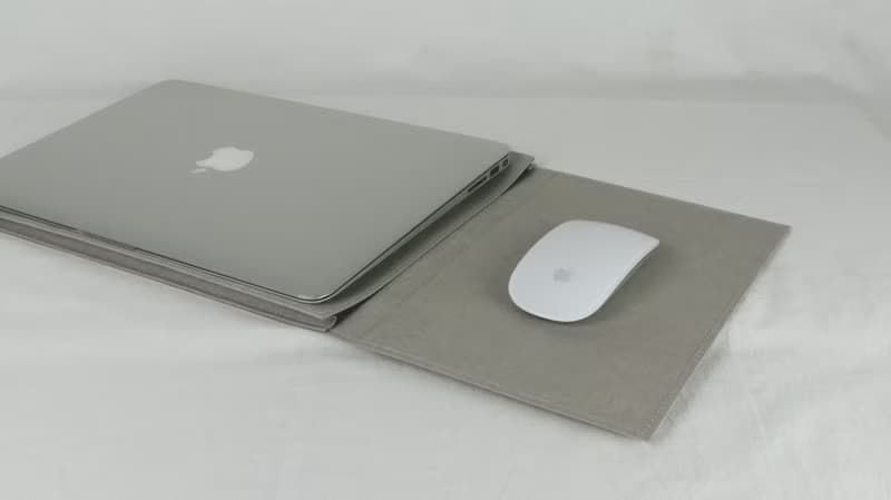 craft leather laptop pouch ver.3
