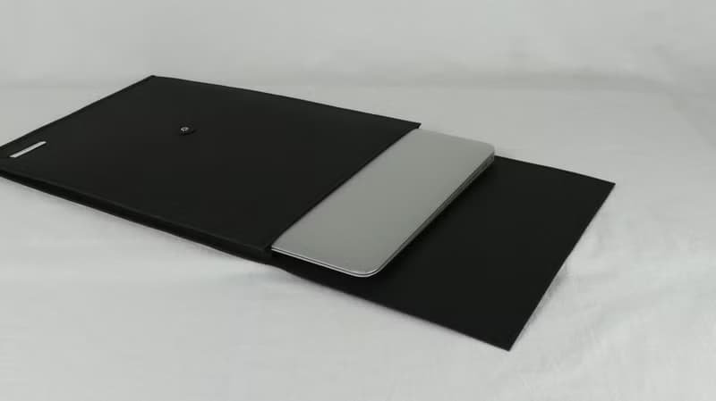 craft leather laptop pouch ver.3