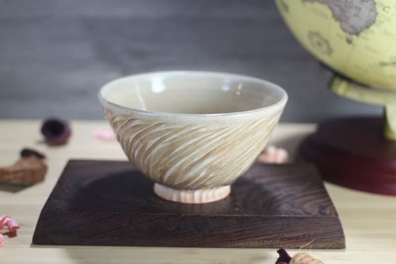 【送禮好物】340ml 手拉坯餐碗 湯碗 慢火雅風許庭嘉生活陶