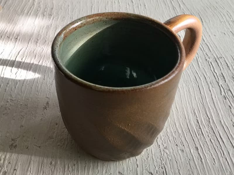 薄荷巧克力咖啡杯_陶器馬克杯