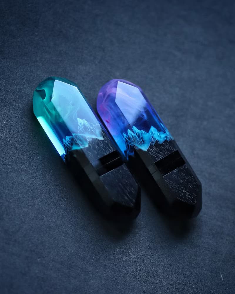 3.1 U 盤 Aurora Borealis Glow in the Dark 刻字 U 盤 3.0 USB