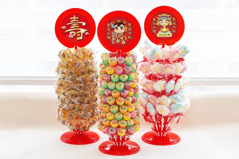 祝壽糖果塔 棒棒糖塔 神明聖誕生日糖果架 供桌佈置 需DIY組裝