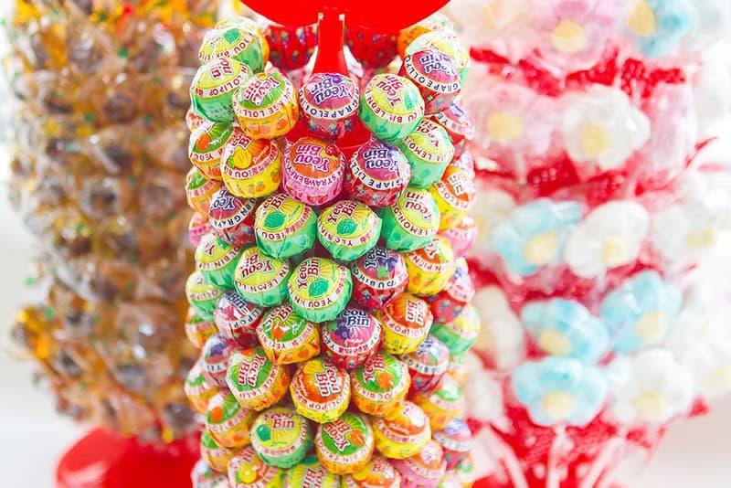 祝壽糖果塔 棒棒糖塔 神明聖誕生日糖果架 供桌佈置 需DIY組裝