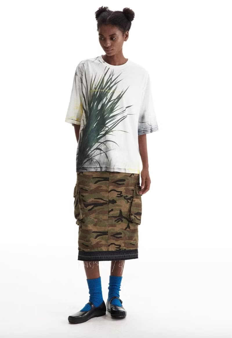 Green Grass T-shirt 鬆弛青草花束短袖T恤