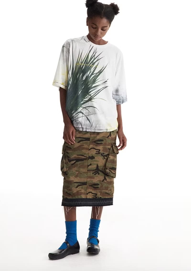 Green Grass T-shirt 鬆弛青草花束短袖T恤