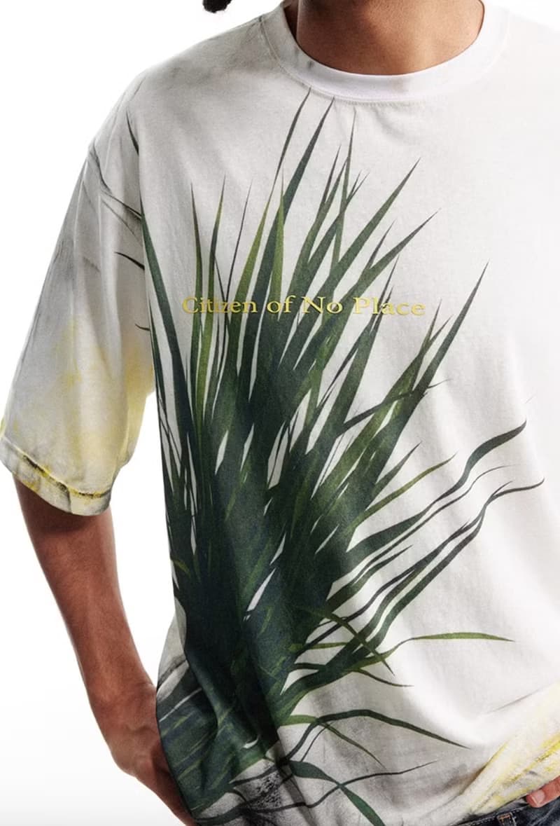 Green Grass T-shirt 鬆弛青草花束短袖T恤