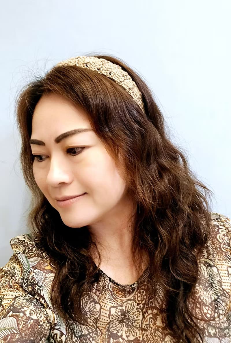 手工編織。濃郁巧克力系麻花髮箍(髮帶/髮飾/頭帶)