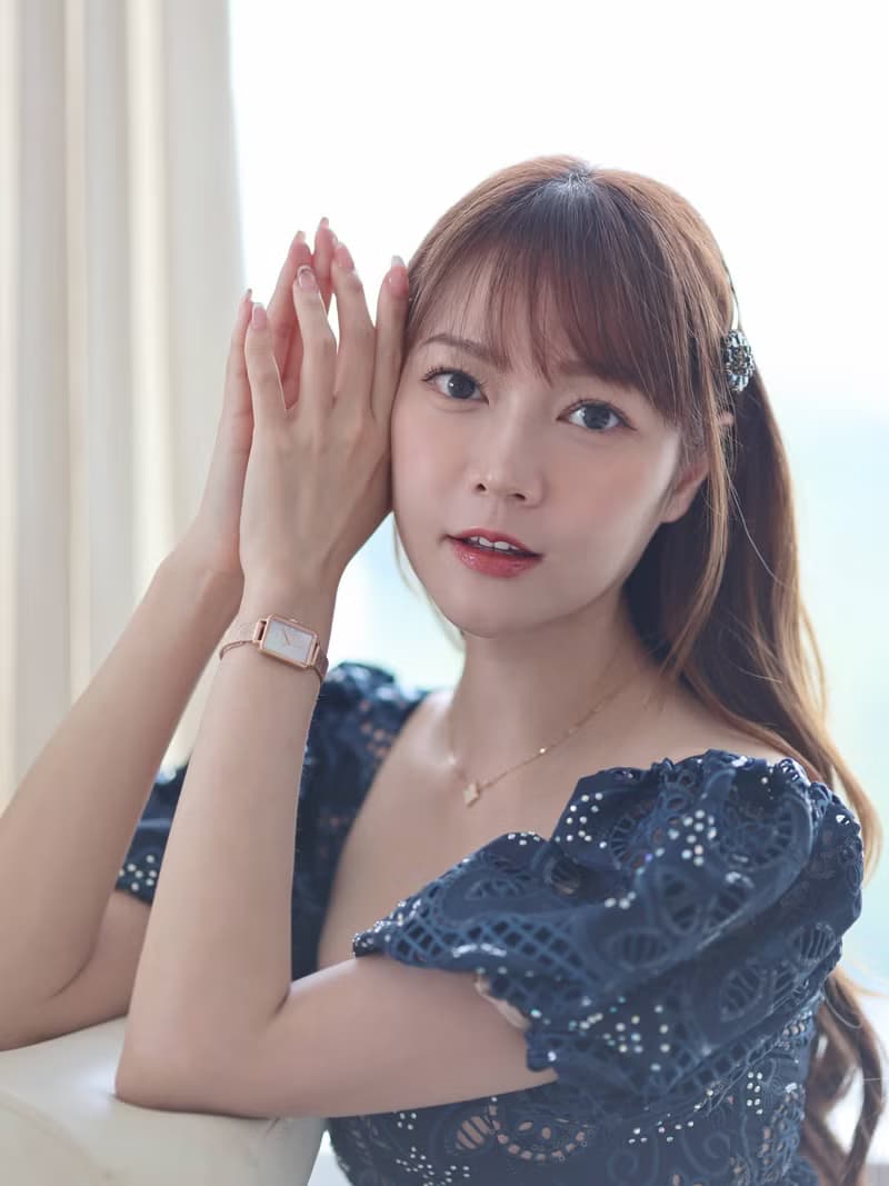 【MOONART】方型手錶 人魚系列-夜曲 女裝珍珠貝藝術手錶