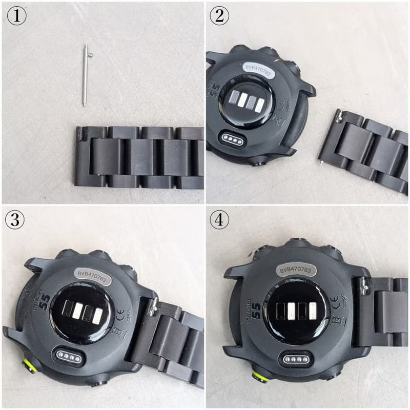 【木製腕時計バンド】EINBAND 腕時計 20mm幅専用 天然木バンド スマートウォッチ対応