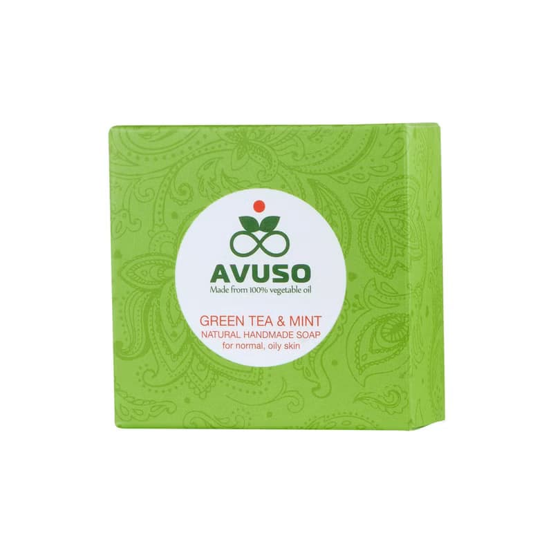 AVUSO行道者綠茶薄荷薈手工皂