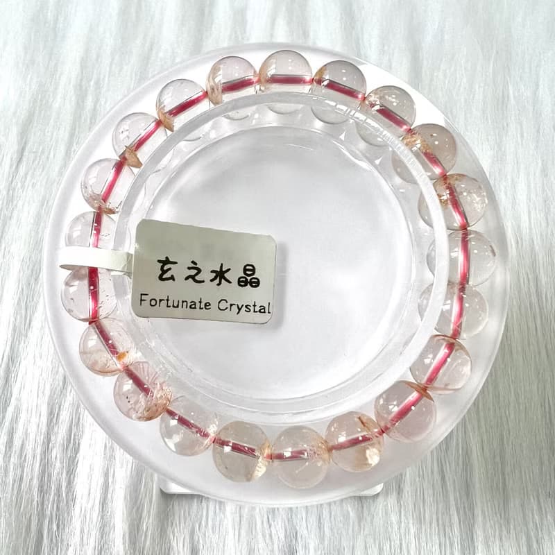 雪花幽靈手串 | 水晶 | 水晶手串 | 水晶手鏈 | 水晶手鍊